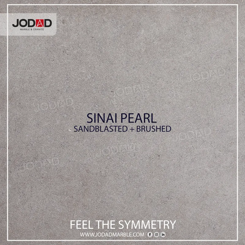 Sinai Pearl — Sandblasted + Brushed